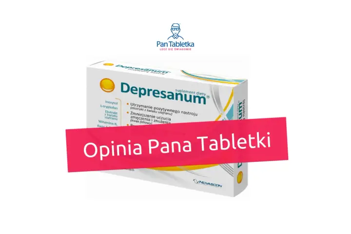 Depresanum - suplement diety, który może pomóc w utrzymaniu pozytywnego nastroju. Dostępne tabletki antydepresyjne bez recepty.